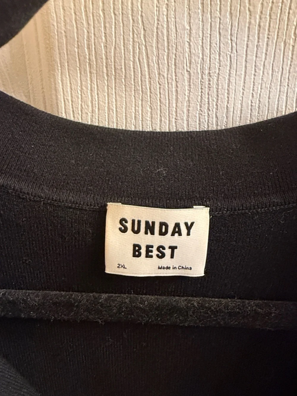 Aritzia Sunday Best Black Button-Front Collared Women's Cardigan - Picture 2 of 4